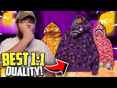 The BEST 1:1 Quality BAPE Hoodie From DHgate In 2024 Best DHGate Bape