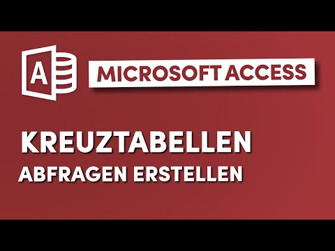 Create a crosstab query in Microsoft Access
