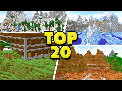 akirby80 - Top 20 INCREDIBLE Minecraft Mountain Seeds! (Best Minecraft 1.18 Seeds)