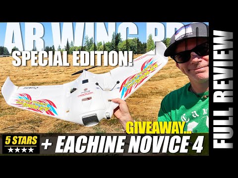 Eachine Sonicmodell AR Wing Pro Special Edition HD Fpv Wing - REVIEW & GIVEWAY! 🏆✈️
