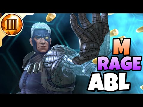 8.5 MIL ABL | Lvl 80 CABLE Mighy Rage Showcase | Shock | MARVEL Future Fight | MFF