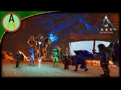 Ark Extinction - Desert Cave and Artifact of Chaos (Gameplay)