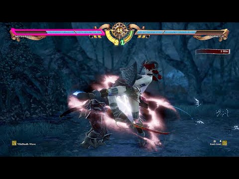 SoulCalibur 6 (Sophitia) Nyawu vs (#3 Mitsurugi) ValeDeath Wave