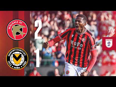  FC Walsall 2-1 AFC Association Football Club Newp...