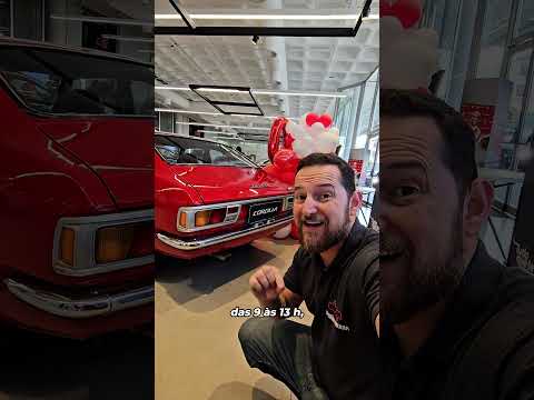 60 anos de Corolla! E vai ter um encontro especial com os Corollovers para comemorar.
