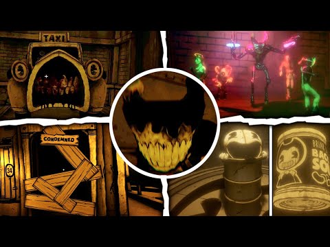 Bendy: Secrets of the Machine - (Full Walkthrough + All Endings + All Secrets)