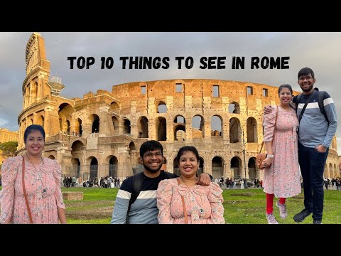 Top 10 things to do in Rome | Charo Taraf Vlogs