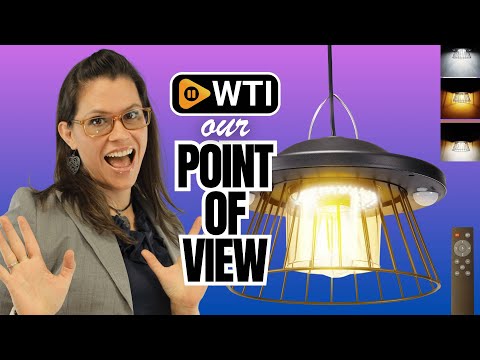 HULPPRE 3000lm Solar Light Indoor&Outdoor - WTI product video review