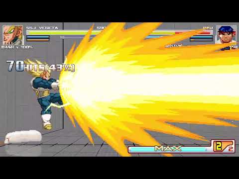MUGEN/IKEMEN GO - SSJ Vegeta 52% Combo