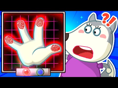 🎯☝️ Unique Fingerprints 😳 Who Hit My Car? Mommy Wolf Detective Series For Kids | Cartoon for Kids