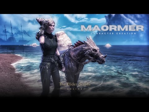 Maormer | CHARACTER CREATION #elderscrollsonline #eso #charactercreation #maormer