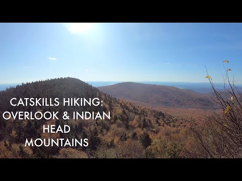 Overlook Mountain, Echo Lake, Indian Head Mountain Hike - CATSKILL 3500 CLUB