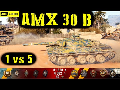 World of Tanks AMX 30 B Replay - 7 Kills 5.7K DMG(Patch 1.6.1)