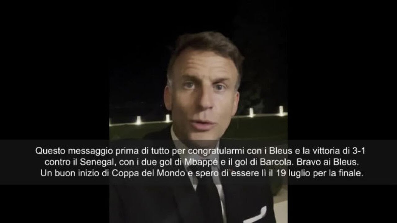 Macron e il messaggio social da Evian: Doppia vittoria francese, ai Mondiali di calcio e al G7