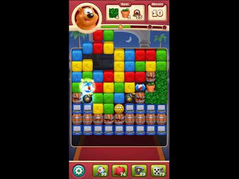 Toon Blast Level 3416 - NO BOOSTERS 🐻🐺🐱 | SKILLGAMING ✔️