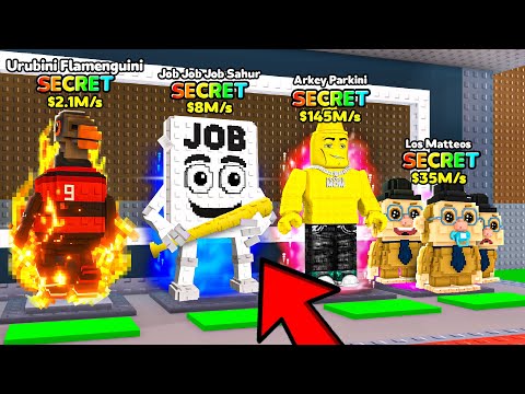 Unlocking EVERY NEW 0.01% Brainrot! (Steal a Brainrot)