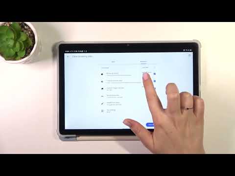 How to Clear Brower Data on BLACKVIEW Tab 13 - Erase Browsing History