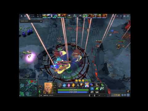Dota 2 WTF 5 man hits sunstrike 3 times!!! Invoker God!