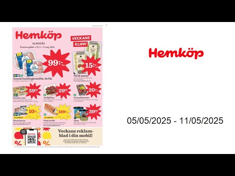 Hemköp reklamblad - 5/5 - 11/5 2025