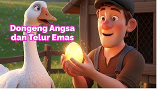 Download lagu Dongeng Angsa dan Telur Emas | Kisah Moral Tentang Keserakahan & Kesabaran mp3