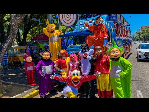 CARRETA G4 NA FEIRINHA DO CENTRO - 12/11/2023 •• 🚂✅🥰