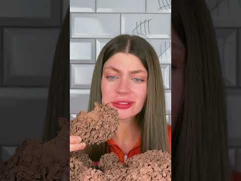 Chocolate 🍗 VS Real Food Challenge #shorts