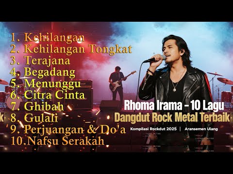 Rhoma Irama – 10 Lagu Dangdut Rock Metal Terbaik | Kompilasi Rockdut 2025