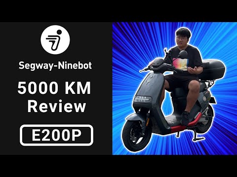 Why Segway Ninebot E200P is the best electric moped you can buy! // Better than NIU