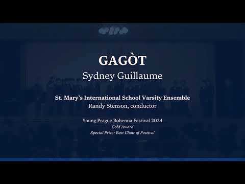 St. Mary's International School Varsity Ensemble performance of Gagòt by Sydney Guillaume