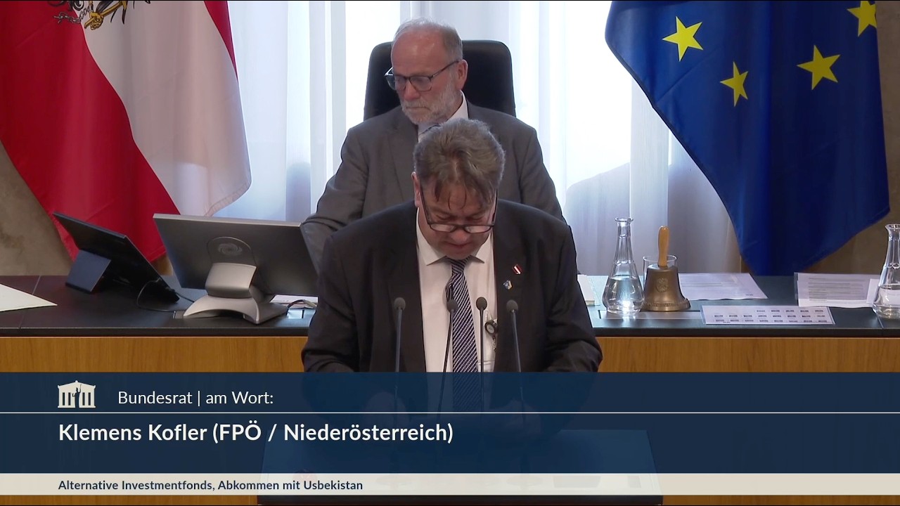 Klemens Kofler - Investmentfondsgesetz - 16.7.2026