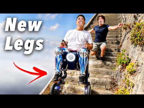 Turning a Quadruped Robot Into a Walking Wheelchair