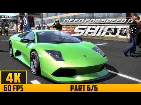 Need for Speed: Shift - Walkthrough Game - Part 6/6 (4K 60FPS) No Commentary