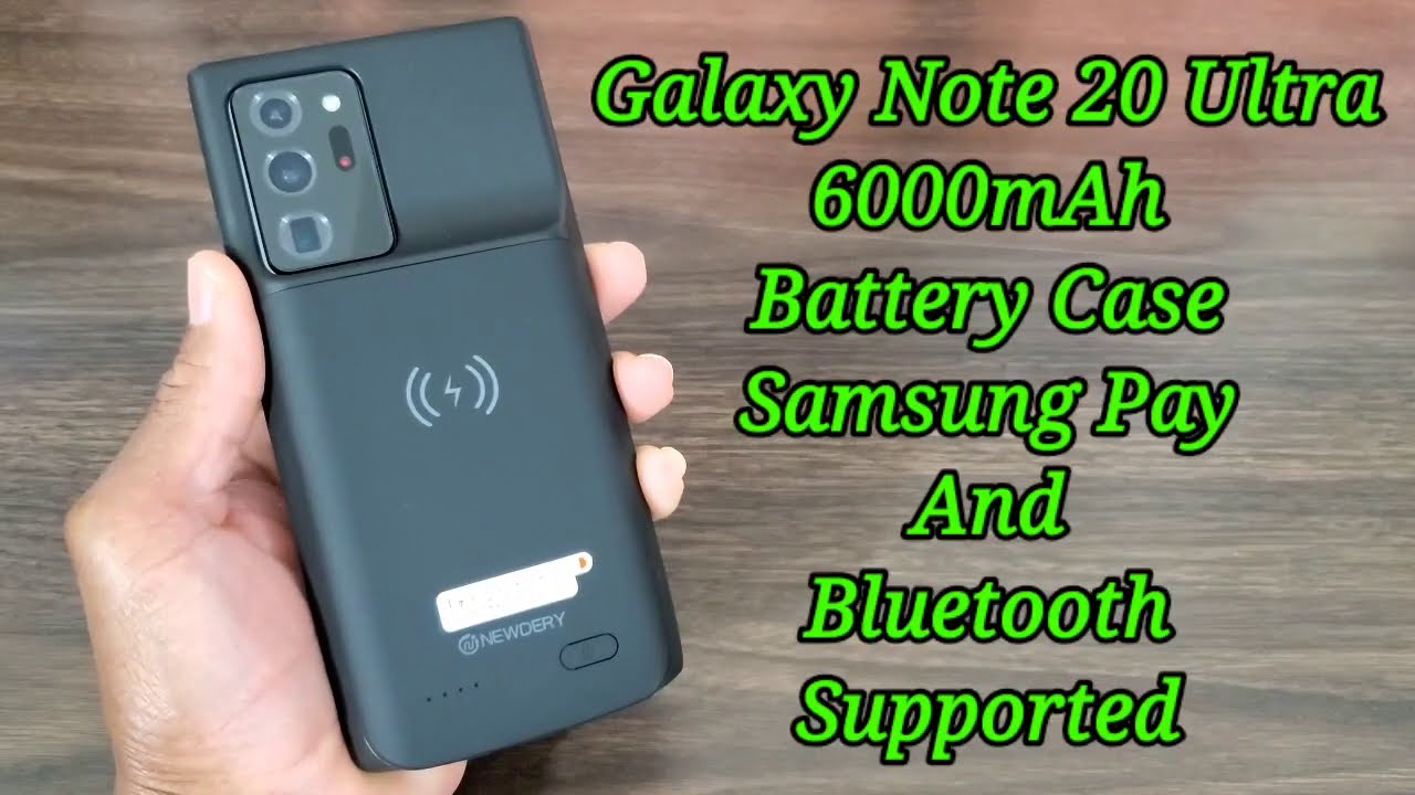 Samsung Galaxy Note 20 Ultra Newdery 6000mAh Battery Case (Samsung Pay Supported)