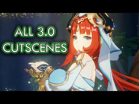 All Sumeru Quests Cutscenes in 3.0 (Genshin Impact)