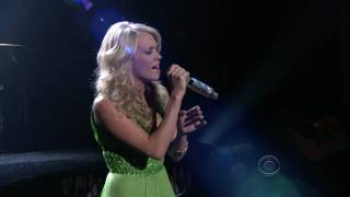 Carrie Underwood - I Know You Won't  ( Live ) En Vivo