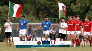 World Rugby U20 Highlights, Galles-Italia 34-17