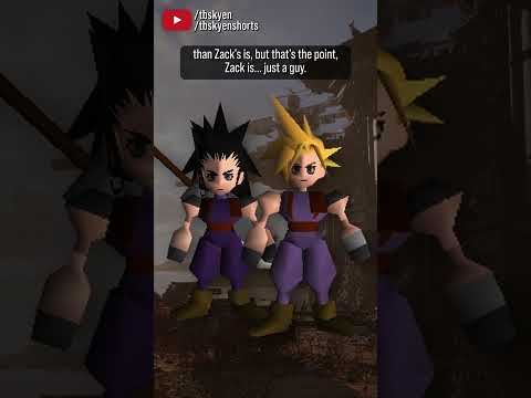Zack is the man Cloud thought he could never be | #finalfantasy #ff7