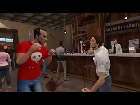 VR bar fight