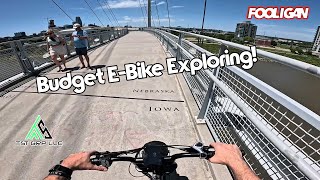 Riding 20+ miles across town on my budget e-bike! | TST R002 20" 1500W Electric Bike