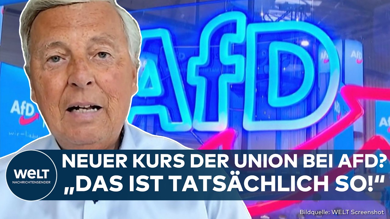 AFD: Neuer Kurs der Union? Brisante Lage! Bosbach äußert sich zur Zusammenarbeit