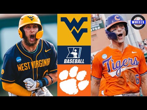 West Virginia vs #11 Clemson (INCREDIBLE!) | Regionals Winners Bracket | 2025 College Baseball
