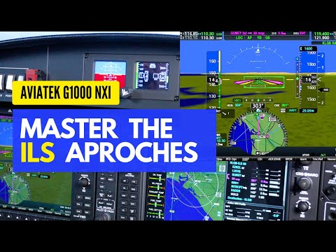 How to Fly an ILS Approach with the Aviatek G1000 NXi