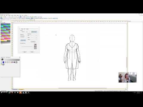 Video 12  Kaledo Style Flat Sketch Front View