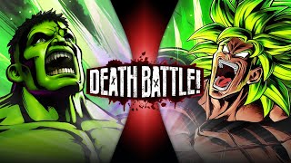 Hulk VS Broly (Marvel VS Dragon Ball)  DEATH BATTL