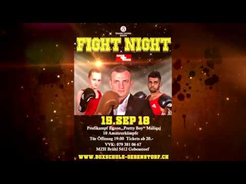 Boxschule Gebenstorf - Fightnight 2018