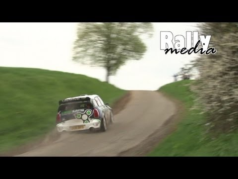 Snijers at full speed! - Rallye de Wallonie 2012 - Mini WRC