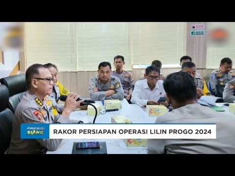 POLDA DIY GELAR RAPAT KOORDINASI PERSIAPAN OPERASI LILIN PROGO 2024