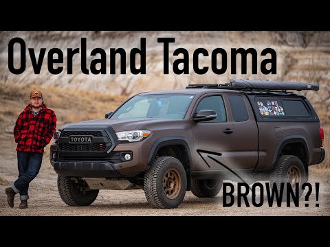 OVERLAND Tacoma DIY BUDGET SLEEPING PLATFORM, 3M-Wrap - Full Walk Around and Price Breakdown