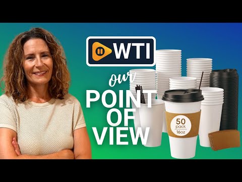 50 Pack 16 OZ Coffee Cups - WTI product video review