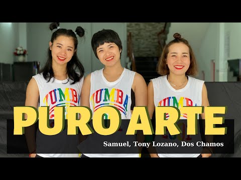 PURO ARTE - Samuel, Tony Lozano| Reggaeton | Zumba Choreography | by Vicky